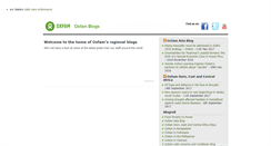 Desktop Screenshot of oxfamblogs.org